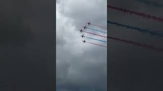 Red Arrows 2022 British Grand Prix [upl. by Aicilaana]