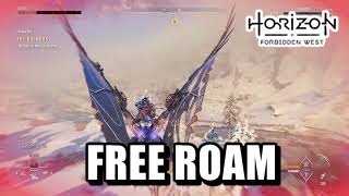 Horizon Forbidden West Free Roam with Fly Mount [upl. by Imhskal]