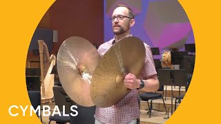 Minnesota Orchestra Cymbals Demonstration [upl. by Rede]