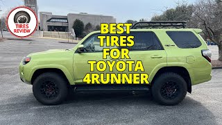 Best Tires for Toyota 4Runner 2024  Top 6 Best 4Runner Tires Review [upl. by Omik]