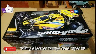 Taking a look at Tamiya Sand Viper kit [upl. by Alessandra989]