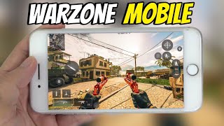 WARZONE MOBILE iPHONE 8 PLUS 120 FOV MAX GRAPHICS GAMEPLAY [upl. by Burchett]