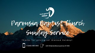 Parousia Baptist Church Sunday morning service 111024 [upl. by Adahsar]