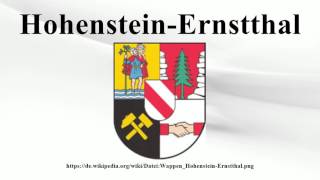 HohensteinErnstthal [upl. by Adlog]