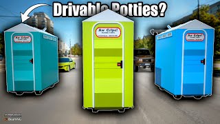 I Made a Drivable PortaPotty  Automation Game amp BeamNGdrive [upl. by Elin350]