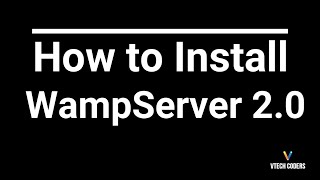 How to install WampServer [upl. by Riggall308]