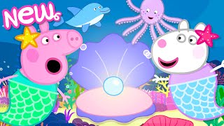 Peppa Pig Tales 🐠 Mermaid Magic Under The Sea 🧜‍♀️ BRAND NEW Peppa Pig Episodes [upl. by Alyag]