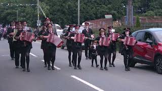 Lisnagrot Accordion Band  Knockloughrim Accordion 2024 3 [upl. by Avelin]