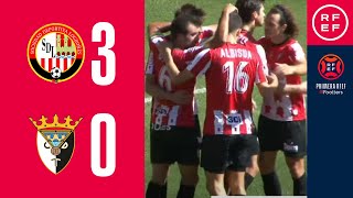 RESUMEN  SD Logroñés 30 CD Tudelano  PrimeraRFEF  Jornada 3  Grupo 1 [upl. by Aicekal195]