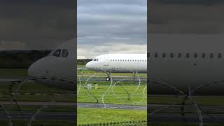 Jet2 Holidays A321neo Taxi At Manchester planes a321neo [upl. by Yniffit]