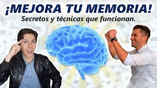 🧠 EJERCICIOS para MEJORAR la MEMORIA en tiempo récord ⏰ fáciles de usar [upl. by Melinde]