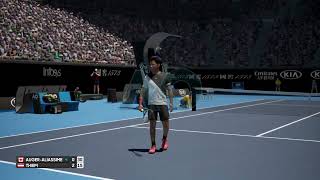 Felix AugerAliassime vs Dominic Thiem HIGHLIGHTS  Australian Open 2024 [upl. by Lunnete]