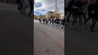 Woodrow Wilson middle school marching band thanksgiving parade [upl. by Forland]