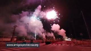 Mascleta Nocturna Fiestas Patronales Albuixech Valencia 2024 Pirotecnia Gironina [upl. by Radmen]