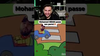 Mohammed HENNI passe le permis fun react mohamedhenni [upl. by Akehsyt267]