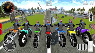 Motos Extreme Bike Multiplayer Motorcycle Offroad Racing For Android Gameplay Offroad Outlaws [upl. by Oir]