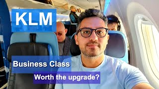 KLM  Business Class  Worth the upgrade [upl. by Janka]