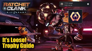 Ratchet amp Clank Rift Apart • It’s Loose Trophy Guide Set Juice Free [upl. by Yhprum]