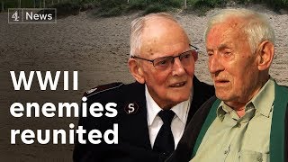 WWII enemies reunited in DDay anniversary [upl. by Shornick]