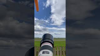 RAF Typhoon flying over RAF Lossiemouth spotter plane spotting raf lossiemouth aviation [upl. by Burrus]