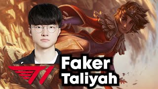 Faker picks Taliyah [upl. by Zosima934]