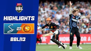 Adelaide Strikers v Perth Scorchers  BBL13 [upl. by Eelek]