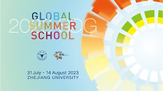 Closing Ceremony of the 2023 ZJU SDG Global Summer School [upl. by Attenrad]