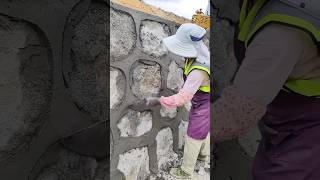 Wall grouting process construction [upl. by Welby]