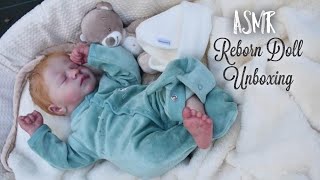 ASMR Extremely Realistic Reborn Doll Unboxing 🍼 [upl. by Kroll]