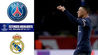 PSG vs Real Madrid Extended Highlights  Round of 16  Leg 1  CBS Sports Golazo [upl. by Suellen255]