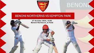 Eastern Cricket Premier League Benoni Northerns vs Kempton Park [upl. by Yusuk]