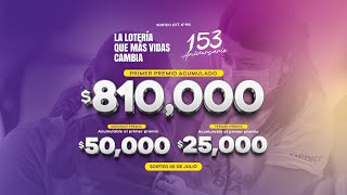 EN VIVO SORTEO DEDICADO AL 153 ANIVERSARIO DE LOTERÍA NACIONAL DE BENEFICENCIA [upl. by Rafiq]