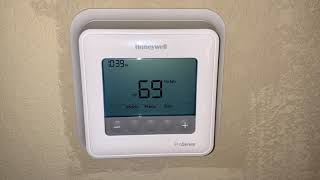 Honeywell thermostat hack [upl. by Delinda]