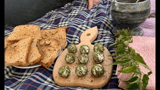 She collects and cooks edible nettle seeds Part 29 ASMR [upl. by Vergne]