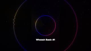 Whoosh Basic  Sound Effect For Editing 1 [upl. by Ahsinad]