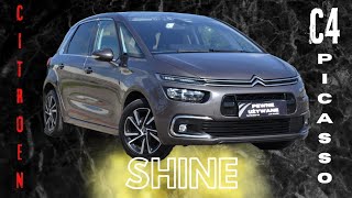 PREZENTACJA  CITROEN C4 PICASSO LIFT  SHINE  16 BLUEHDI 120 KM  pewneafcars [upl. by Chung]