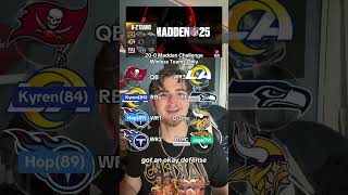 Can I create a 200 team in Madden using ONLY winless teams in the NFL PART ONE nfl nflfootball [upl. by Allsun]