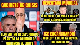 GABINETE DE CRISIS I REVENTADA MUNDIAL Iñaki Angulo FULMINA A MBAPPÉ I ¡SE ENGANCHARON [upl. by Flessel]