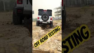 OFF ROAD TEST THARROXX ax5l 4x4 modifiedthar automobile tharworxtharroxx mahindrathar5door [upl. by Stoneman378]