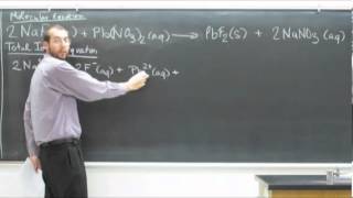 Writing Total Ionic and Net Ionic Equations new [upl. by Eilrac]