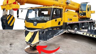 How to repair Crane outrigger hydrolic cylinder [upl. by Brunhilde]