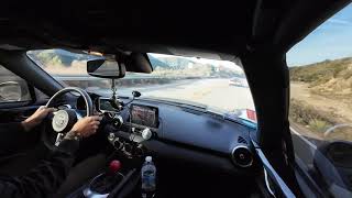 ND2 Miata Chasing Gt350  POV [upl. by Bell117]