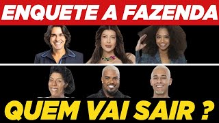 Veja QUEM SAI da Fazenda Enquete UOL VOTALHADA  A FAZENDA 15 [upl. by Ahseret129]