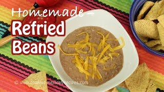 How To Make Refried Beans From Scratch With My Secret Ingredient  Rockin Robin Cooks [upl. by Airehtfele762]