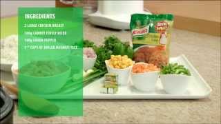 Chicken Fried Rice  Knorr Recipes With Chef Fregz [upl. by Un]