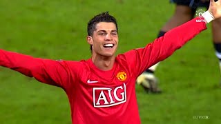 The First HATTRICK Cristiano Ronaldo Scored For Manchester United [upl. by Gudren]