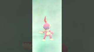 Shiny chimchar Evolves Into monferno In pokemon brilliantdiamond [upl. by Peck]