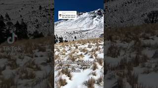 Nevado de toluca nevadodetoluca 2024 mexico foryou viralshort fypシ゚ parati [upl. by Lyda]