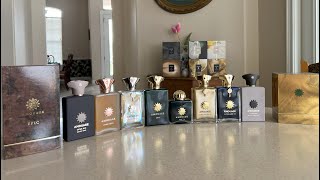 AMOUAGE TOP 8  Personal favorites [upl. by Zoeller]