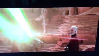 Coleman Trebor vs count Dooku [upl. by Nerrol661]